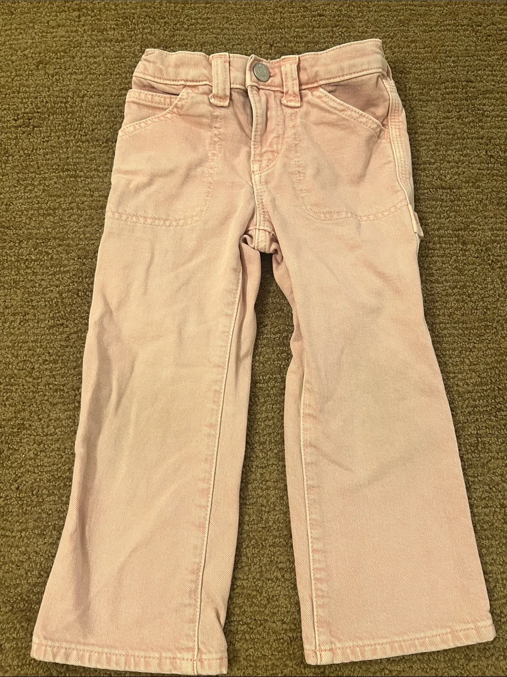 Kids' Pink Gap Carpenter Jeans